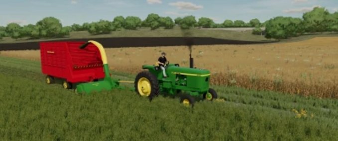 Silage New Holland 714 Häckselkasten Landwirtschafts Simulator mod