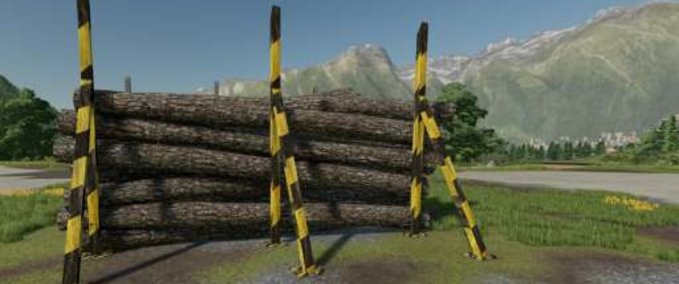 Platzierbare Objekte Lager für Holz Landwirtschafts Simulator mod