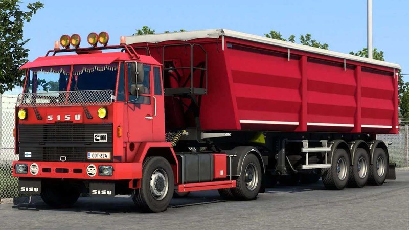 The Finnish Super Truck - Sisu R Truck Mod ETS 2 4K 