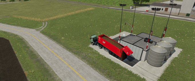 Platzierbare Objekte Heizkraftwerk Landwirtschafts Simulator mod