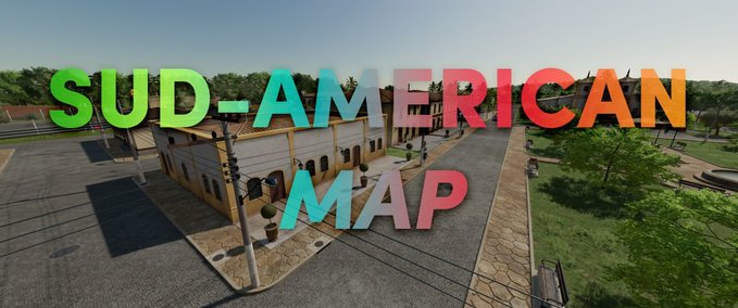 Maps Südamerika-Karte Landwirtschafts Simulator mod