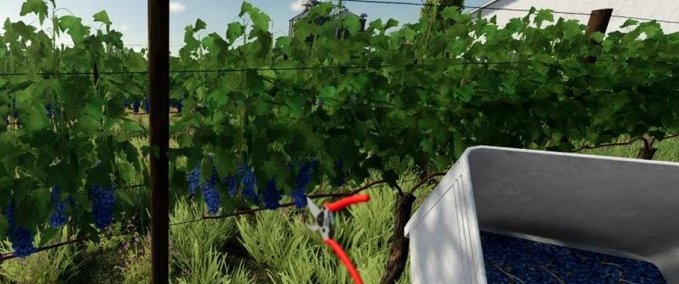 Sonstige Anbaugeräte Vine Hand-Harvest Pack Landwirtschafts Simulator mod