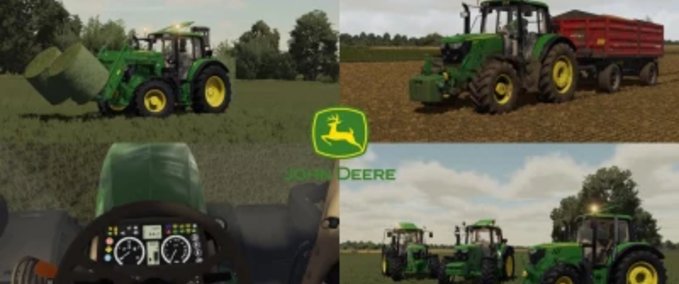 John Deere John Deere Serie 6110M Landwirtschafts Simulator mod