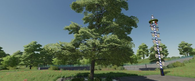 Platzierbare Objekte Bauminsel Landwirtschafts Simulator mod
