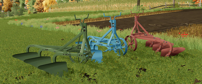 Pflüge Unia PZ 3 Landwirtschafts Simulator mod