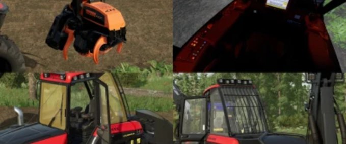 Forstwirtschaft Ponsse Erntemaschine Pack Landwirtschafts Simulator mod