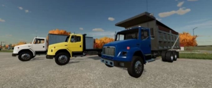 LKWs Freightliner FL80 Pritschenwagen/AR Landwirtschafts Simulator mod