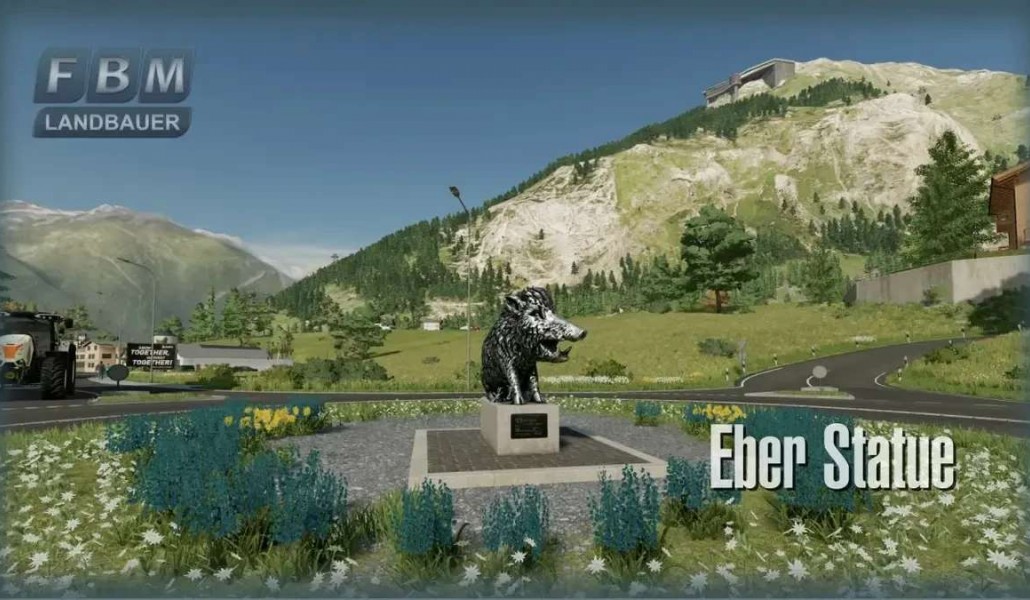 Wildschwein-Statue - Thumbnail 1