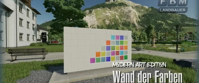 Objekte Wand der Farben Landwirtschafts Simulator mod