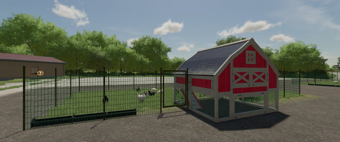 Platzierbare Objekte Hühnerstall Pack Landwirtschafts Simulator mod