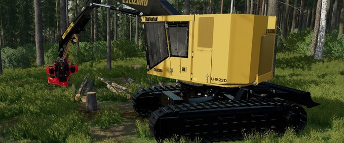 Forstwirtschaft LH822D Landwirtschafts Simulator mod