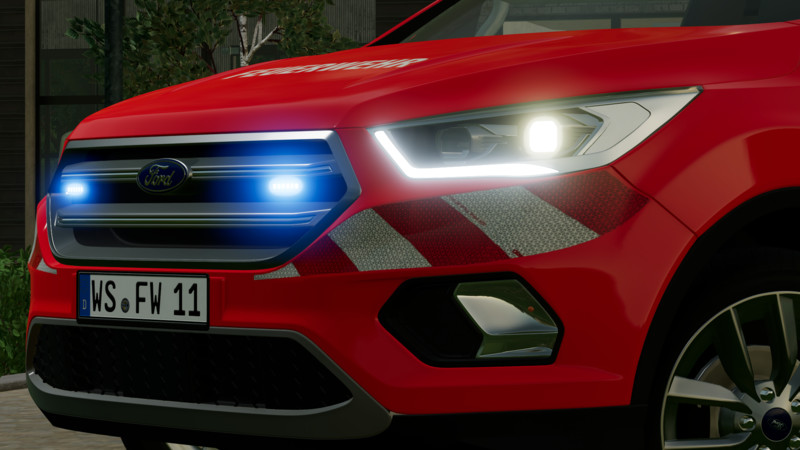 FS22: Ford Kuga Mk2f 2016 v 1.0.0.0 Cars, Fire department Mod für Farming  Simulator 22