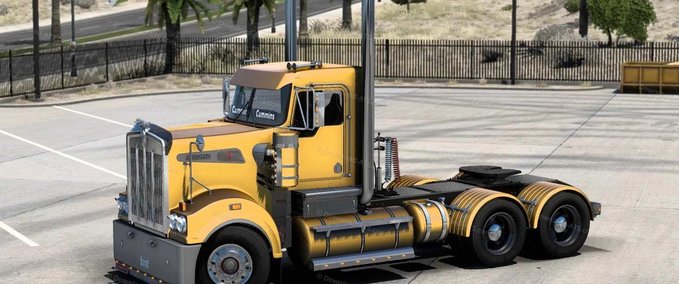 Trucks Kenworth T909 - 1.45 American Truck Simulator mod