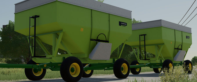 Überladewagen Parker 2500 Gravity Wagon Landwirtschafts Simulator mod