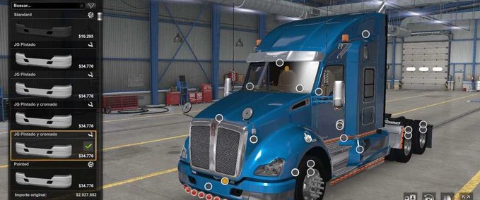 Trucks Kenworth T680 Accesories Pack - 1.45 American Truck Simulator mod