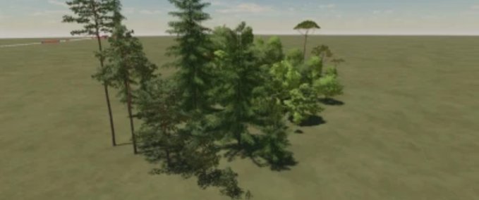 Platzierbare Objekte Bäume Landwirtschafts Simulator mod