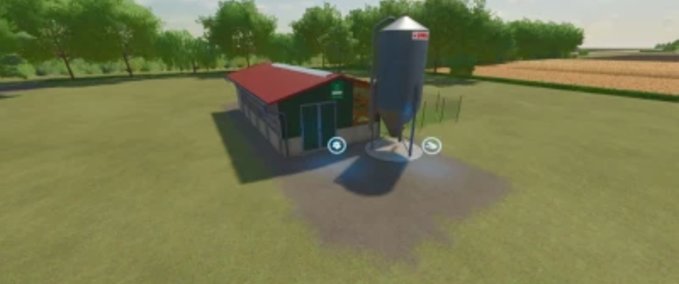 Platzierbare Objekte Hühnerstall 5000 Hühner Landwirtschafts Simulator mod