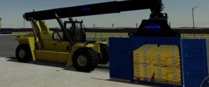 Sonstige Selbstfahrer Container-Reach-Stacker Landwirtschafts Simulator mod