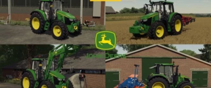 John Deere John Deere Baureihe 6M Landwirtschafts Simulator mod