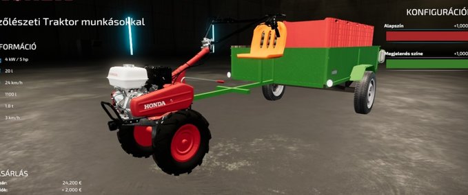 Sonstige Traktoren Rota Traki Szőlészeti szüreteléshez jármű Landwirtschafts Simulator mod