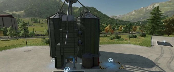 Platzierbare Objekte Getreidetrockner Landwirtschafts Simulator mod