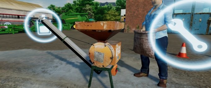 Platzierbare Objekte Getreide- und Maismühle für Mais plus Landwirtschafts Simulator mod