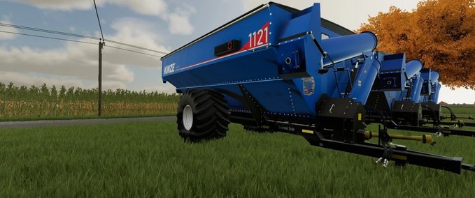Überladewagen Kinze 1121 Erntetechniker Landwirtschafts Simulator mod