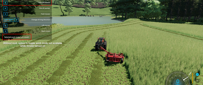 Tools Arbeitsmodus Schalten Landwirtschafts Simulator mod