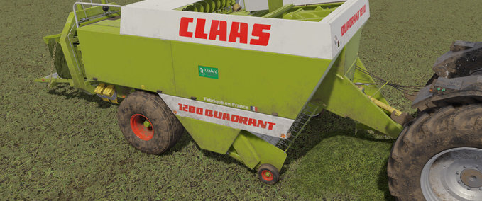 Pressen Claas Quadrant 1200 Landwirtschafts Simulator mod