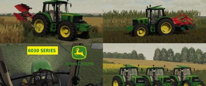 John Deere John Deere Serie 6030 4-Zylinder Landwirtschafts Simulator mod