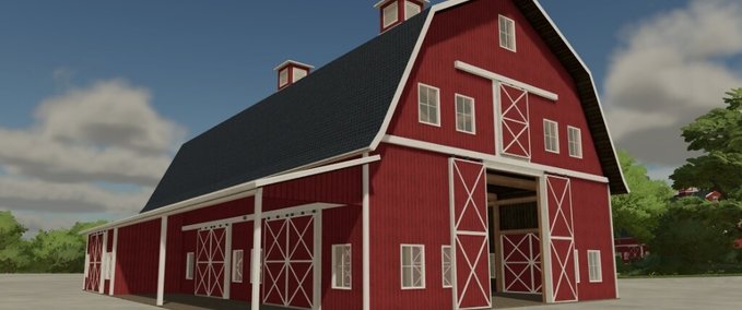 Platzierbare Objekte Amerikanische Scheune Landwirtschafts Simulator mod