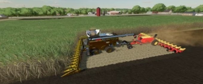 Schneidwerke & Schneidwerkswagen JDC16F MF Zuckerrohr Landwirtschafts Simulator mod