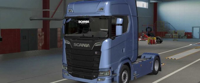 Trucks Front Window Decals  Eurotruck Simulator mod