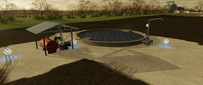 Platzierbare Objekte Wasserpumpstation Landwirtschafts Simulator mod