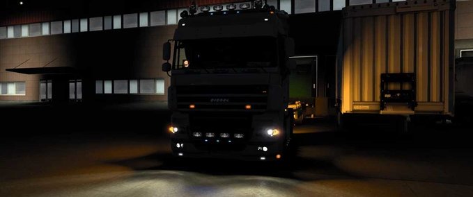 Trucks DAF Addon Pack  Eurotruck Simulator mod