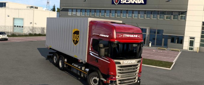 Trucks Scania Megamod by Cyrus Swap Body Addon - 1.45 Eurotruck Simulator mod