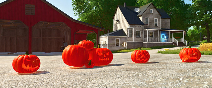 Platzierbare Objekte Halloween Pack Landwirtschafts Simulator mod