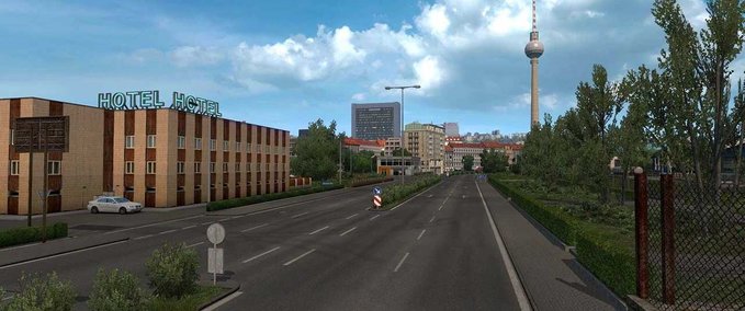 Maps Berlin Rework - 1.45 Eurotruck Simulator mod