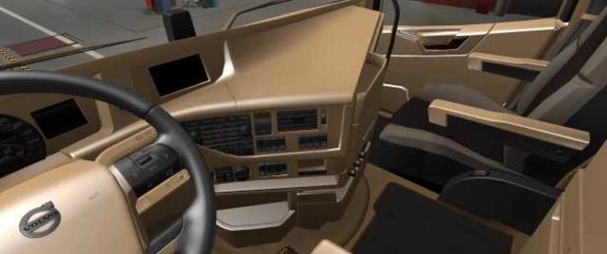 Trucks Volvo FH16 2012 Interior - 1.45/1.46  Eurotruck Simulator mod