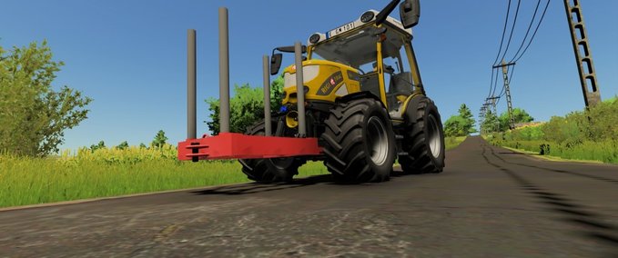 Sonstige Anbaugeräte Prednji nosac za drva Landwirtschafts Simulator mod