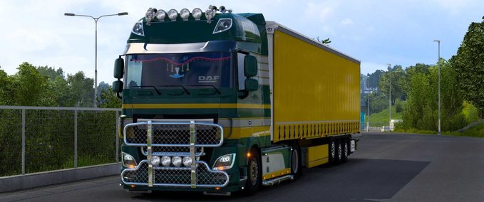 Trucks DAF XF 106 [Truckers MP]  Eurotruck Simulator mod