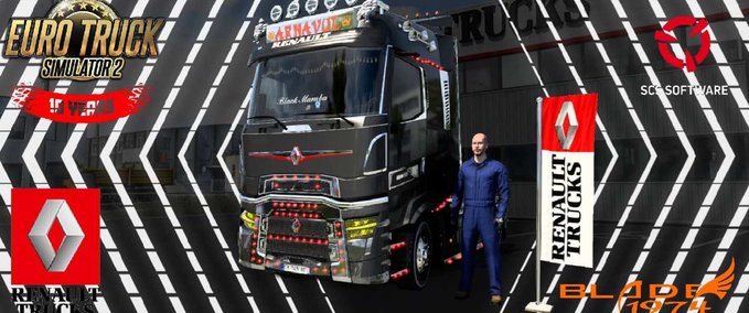 Trucks Renault T Addons - 1.46 Eurotruck Simulator mod