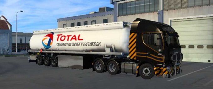 Trailer Kriistof SCS Fuel Cistern - 1.45.x Eurotruck Simulator mod
