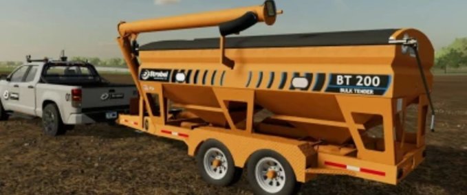 Überladewagen Strobel Bulk Tender Landwirtschafts Simulator mod