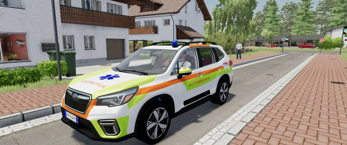 PKWs Subaru Automedica Landwirtschafts Simulator mod