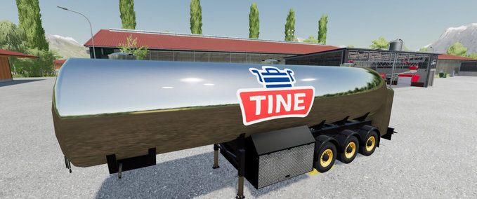 Other trailers Tine Milk Tanker Farming Simulator mod