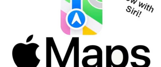 Mods Apple Maps Navigation Pack - 1.45 Eurotruck Simulator mod