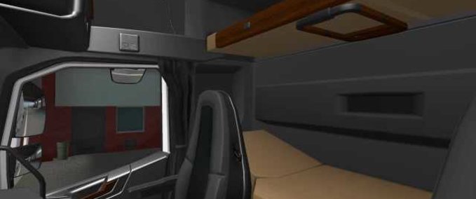 Trucks Volvo FH 2016 Black Interior  Eurotruck Simulator mod