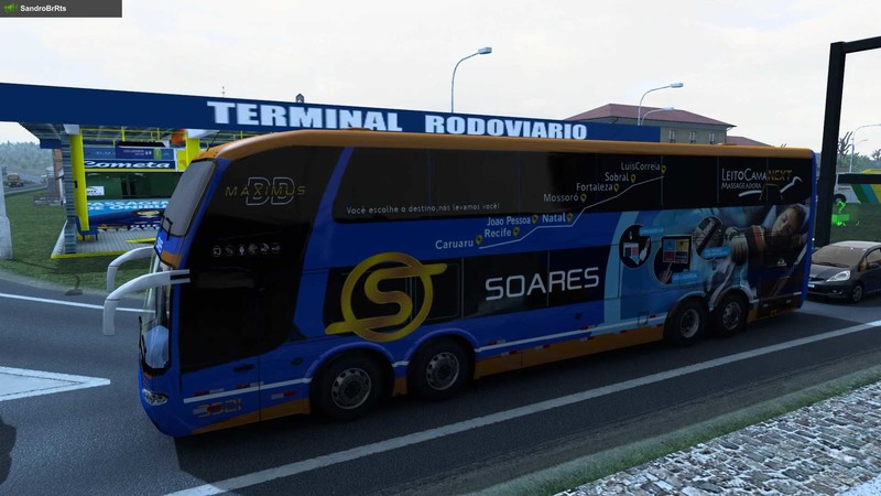 Pack de Ônibus Brasileiro Mods Ets2 1.46 - Dalenha Mods