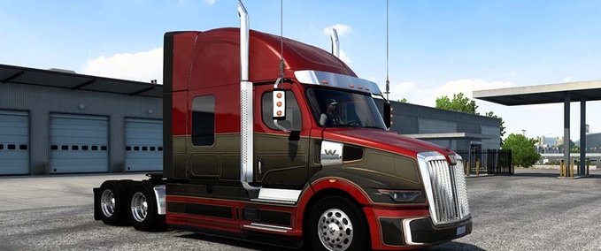 Trucks Western Star 57x Custom - 1.45 American Truck Simulator mod